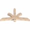 Ekena Millwork Davenport Smooth Timber Gable Bracket, Douglas Fir, 72"W x 42"H x 5 1/2"D x 5 1/2"F, 14/12 Pitch GBW072X42X0606DAV00SDF - alternate 2